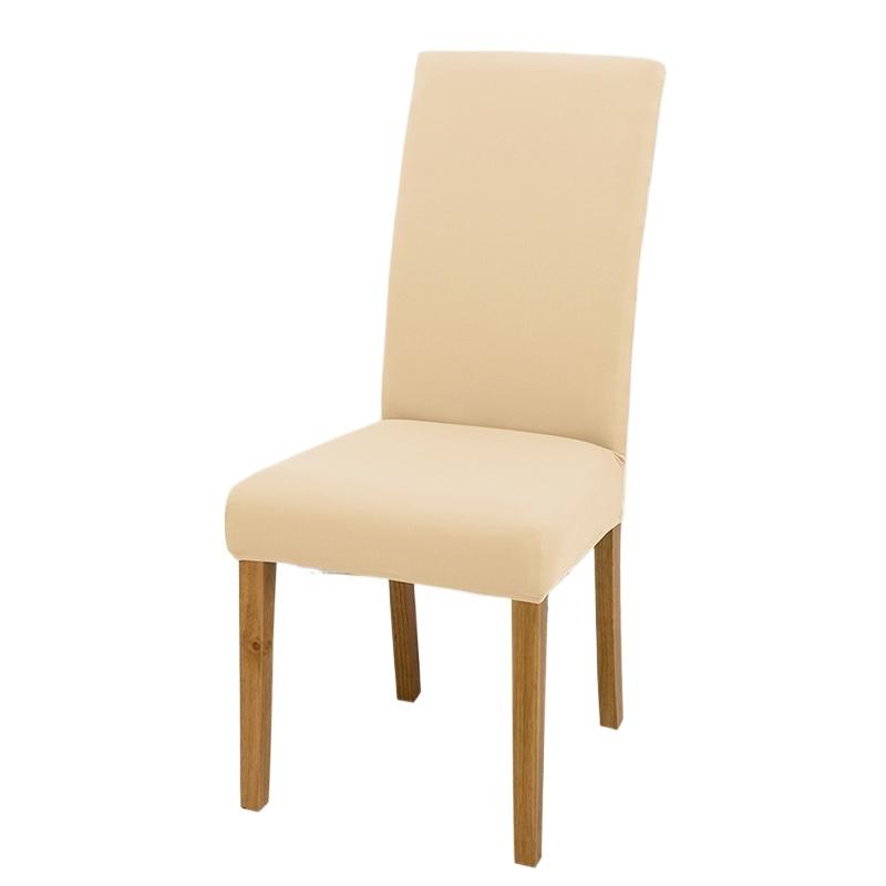 Elastic Chair Cover Dining Room Spandex Chair Seat Covers 24 Colors for Choice Universal Size for Kitchen Wedding Banquet 1PC