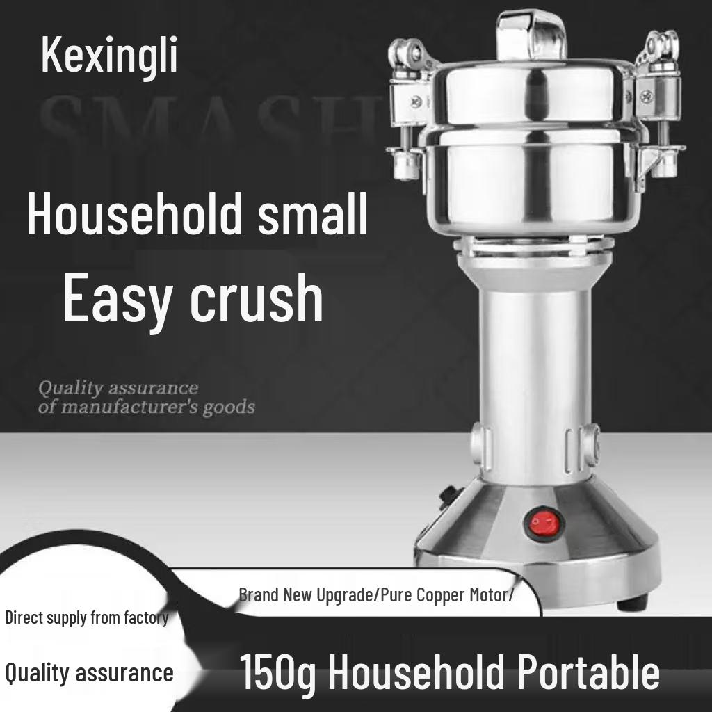 

Compact Multi-functional Grinder for Chinese Medicinal Materials, Grains, and Dry Cereals