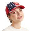USA Vlag Strass Bezaaide Baseballpet Sprankelende Amerikaanse Vlag Verstelbare Patriotische Zon Hoed Voor Vrouwen 4 Juli