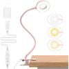 iZELL Desk Lamp, [3 Color Modes & 10 Brightness] LED Reading Light with Clamp, Flexible Gooseneck Book Light for Kids Reading Book In Bed At Night