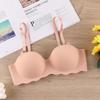 Sexy Bras Push Up Seamless Underwear Women Solid Color Wireless Lingerie Feamle One-pieces Gather Convertible Straps Br… More