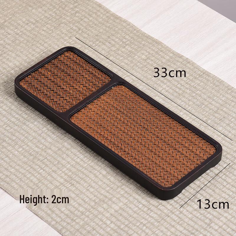 WY Vintage Bamboo Tea Serving Tray