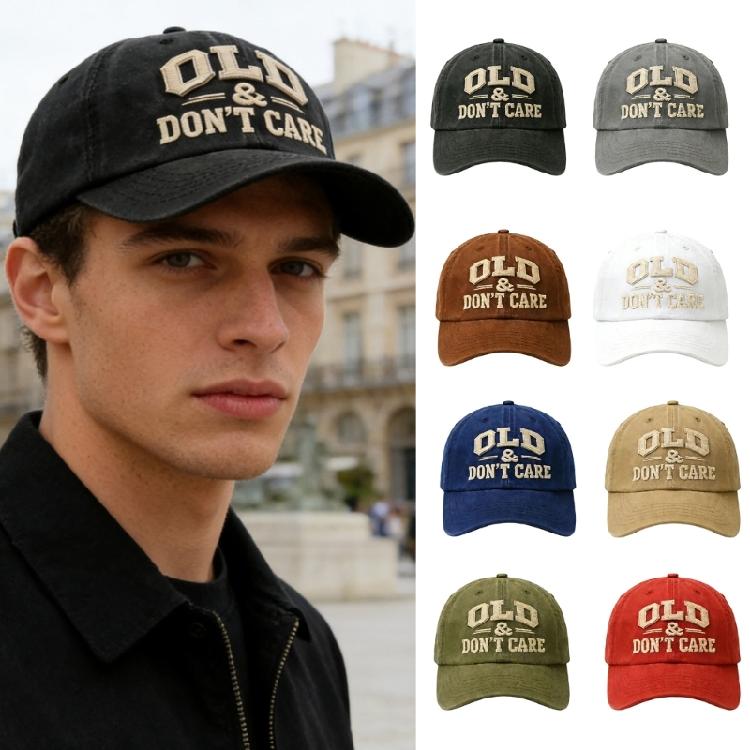 Multifunctional Cotton Baseball Hat With Detailed Embroidery And Practical Construction Outdoor Sports Cap