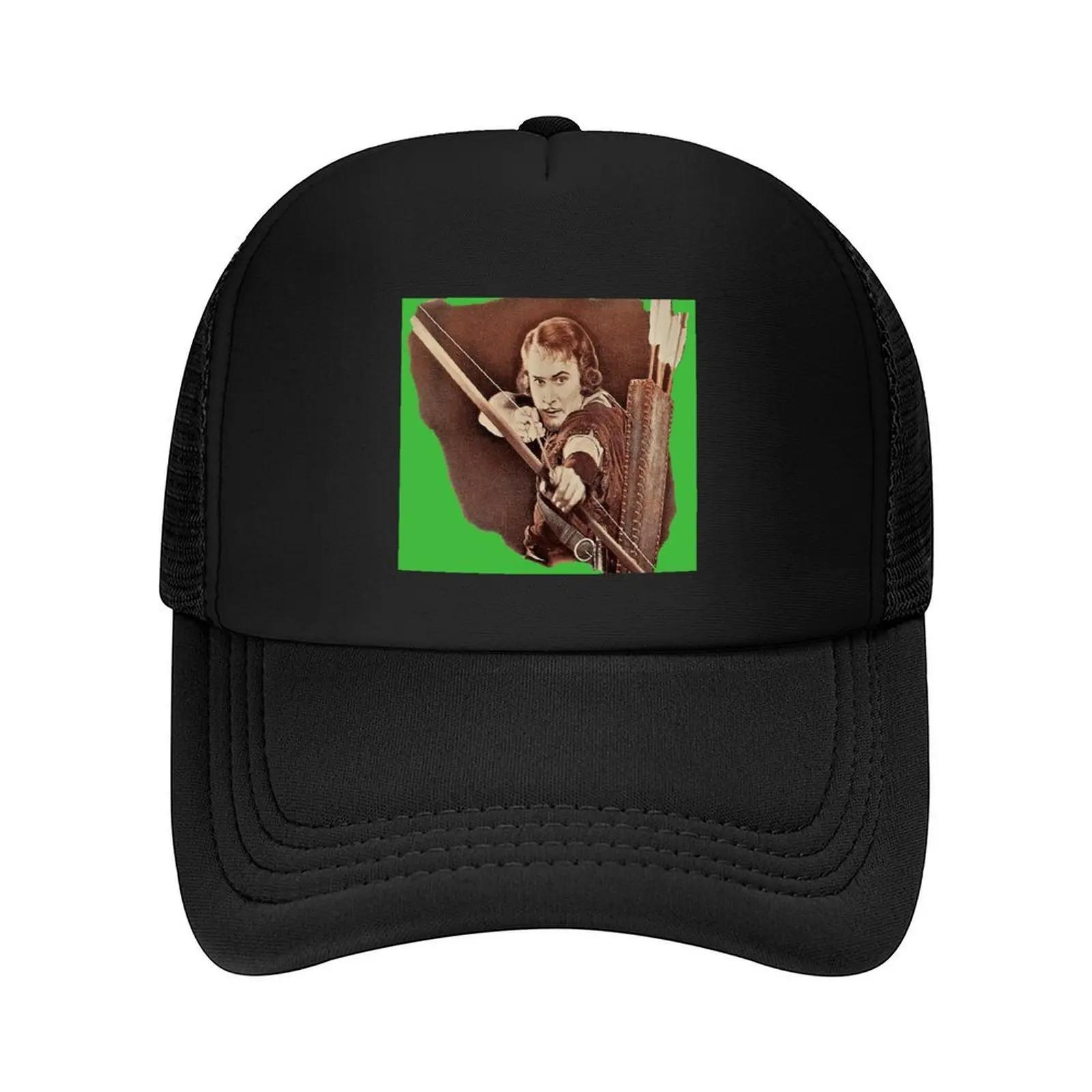 Classic Hero ERROL FLYNN Adventures of Robin Hood Baseball Cap hiking hat hats for Unisex Dropshipping Womens Unisexs
