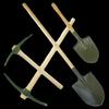 Multifunctional Outdoor Shovel & Pickaxe Tool Set