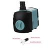 Pompa per Acquario UE 3/10/25W Spina Fontana per Acquario Pompa Acqua Sommergibile Ultra Silenziosa Filtro Laghetto per Pesci con Ventose