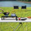 Double Burner Gas Stove - Portable Camping Cooker, 16000W Gas Hob for Restaurant Catering, Patio Camp BBQ
