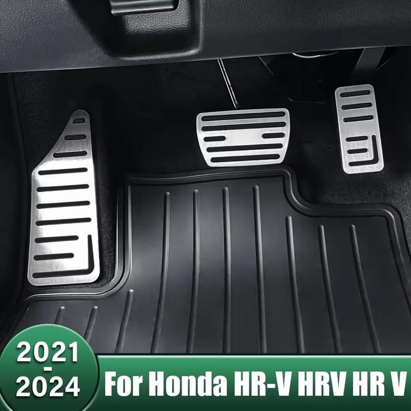 For Honda Vezel HR-V HRV EL RS    2024 Car Foot Rest Pedal Gas Fuel Brake Accelerator Cover Non-Slip Car Accessories
