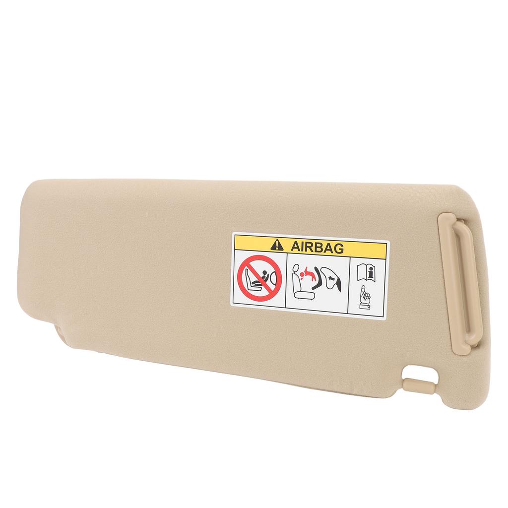 Front Sun Visor Beige Sun Visor Replacement for Land Cruiser Prado 2010‑2023 Left Hand Drive Left
