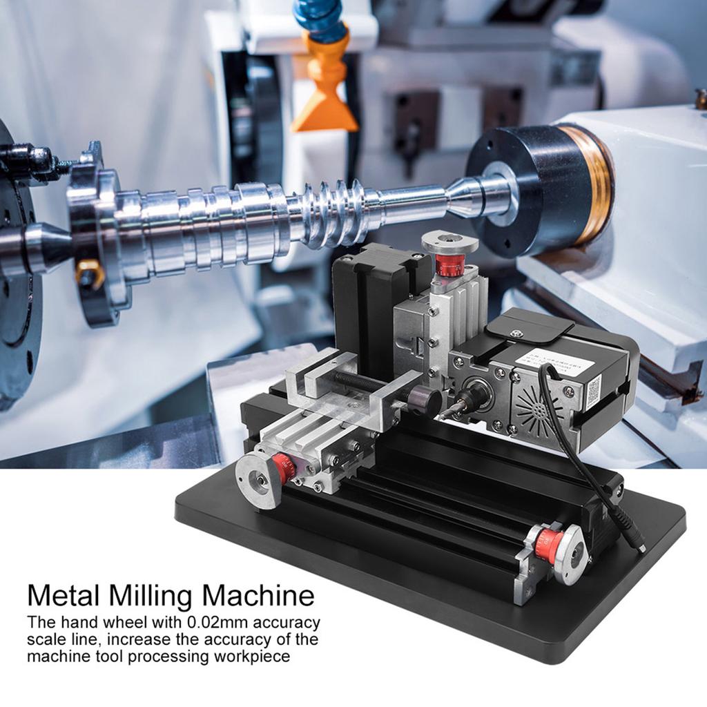 Metallfräsmaschine Mini Horizontal Hochleistung 60W TZ20005MM