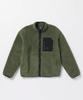 Volcom Merger Fuzier Fleece Zip-Up Jacket (Green)