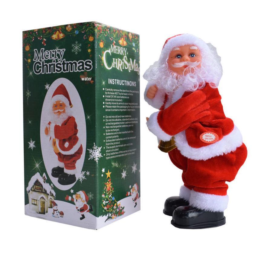 European Christmas Climbing Santa Electric Toy and Decoration