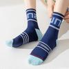 1/3 Pairs Men Cycling Socks Middle Tube Compression Outdoor Sports Marathon Running Bike Riding Fitness Socks