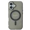 Guess Iml Strasssteine Magsafe - Hülle Iphone 16 (Czarny)