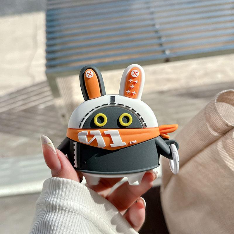 Zenless Zone Zero ZZZ Bangboo Cosplay Earphone Case For Airpods 1 2 3 4 Pro 2 Wireless Bluetooth Headset Protective Soft Cover