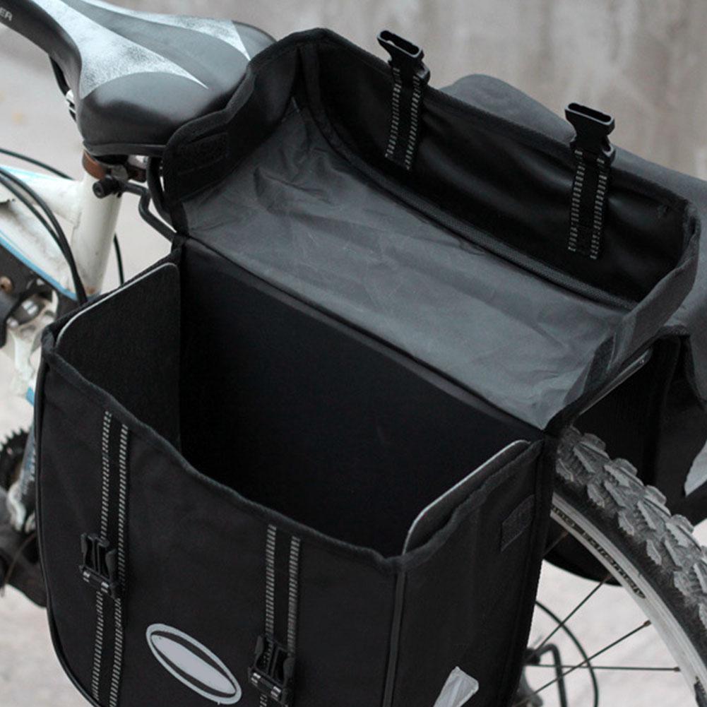 Wasserdichte Outdoor Fahrrad Fahrrad Hinterradsitz Heck Gepäckträger Tasche Trunk Reise Doppelpacktasche