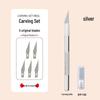 Aluminum Alloy Carving Knife Set for Model Making & Mobile Film
