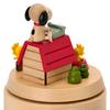 Sanrio Holz Musik Innen 087912 Box, Hundehütte, Snoopy, Dekor, Geschenk,