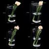 Modern Flower Bucket Acrylic Flower Wake Up Vase New Deep Water Flower Pot  Living Room