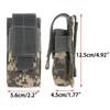Tactical Flashlight Pouch Holster Torch Case For Belt Torch Cover Hunting Lighting Accessory Survival Kits