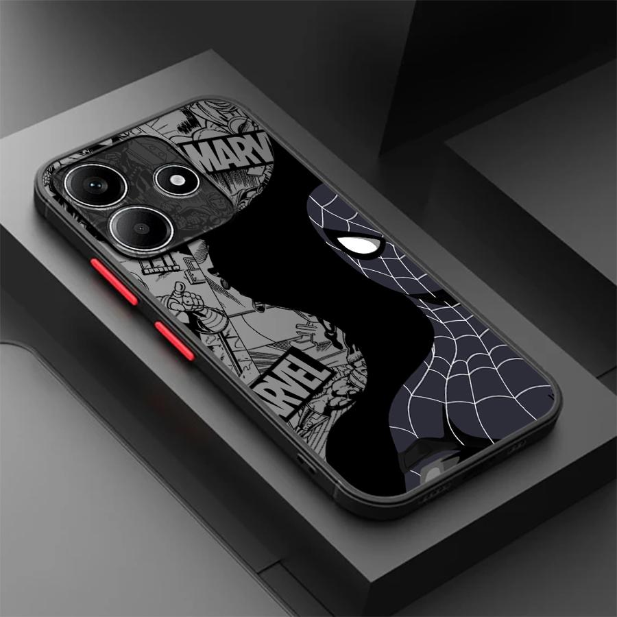 Custodia Marvel Spider-Man Venom per Xiaomi Redmi Note 14 A4 9S 11 10 13 Pro Plus 13C 12 14C Cover per Telefono