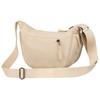 Beige Damenhandtasche aus Polyester an einem verstellbaren Riemen - Peterson