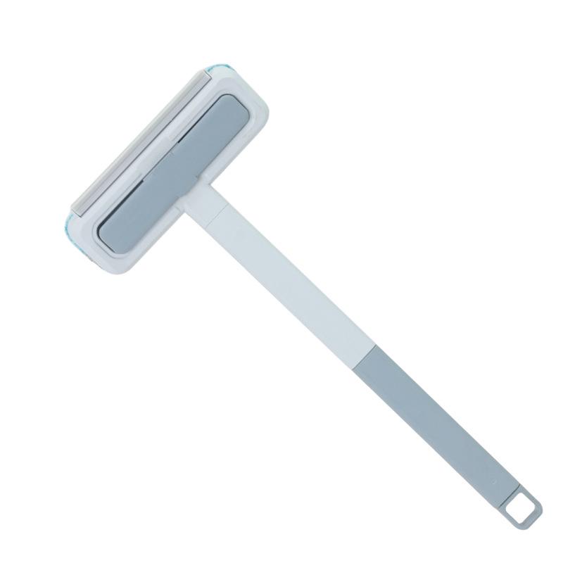 Multi-functional Double-sided Cleaning Brush: Gauze Screen Scraper & Pet Hair Remover