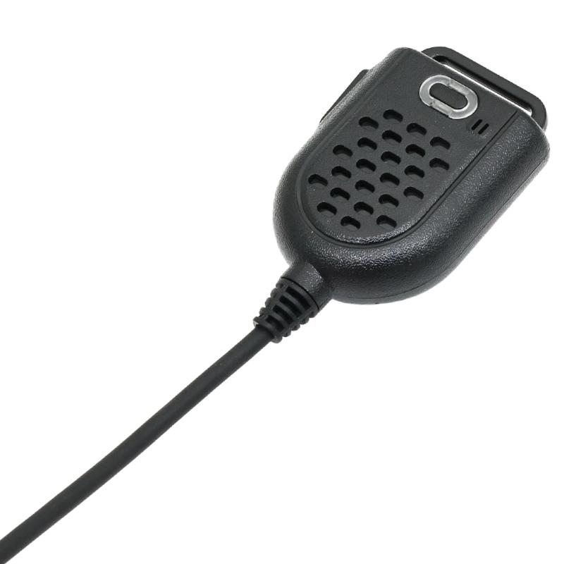 High Sensitivity 2 Pin Hand Speaker Microphone for UV5R 888S Professional Patrol Two Way Radio Communication Work Sites