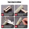 Plumbing Pipe, Water Pipe Repair Tool Portable Setups For PVC 1/2inch And 3/4Inch Pipe Leaks With Durability Steel Design