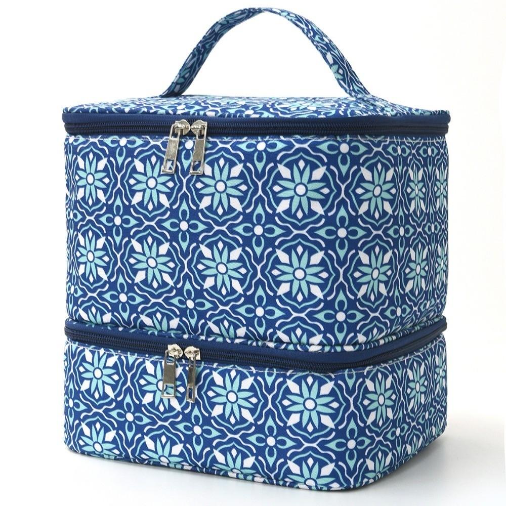New Double-layer Nail Polish Storage Bag Large-capacity Multi-function Cosmetic Bags Nail Care Tool Storage Box