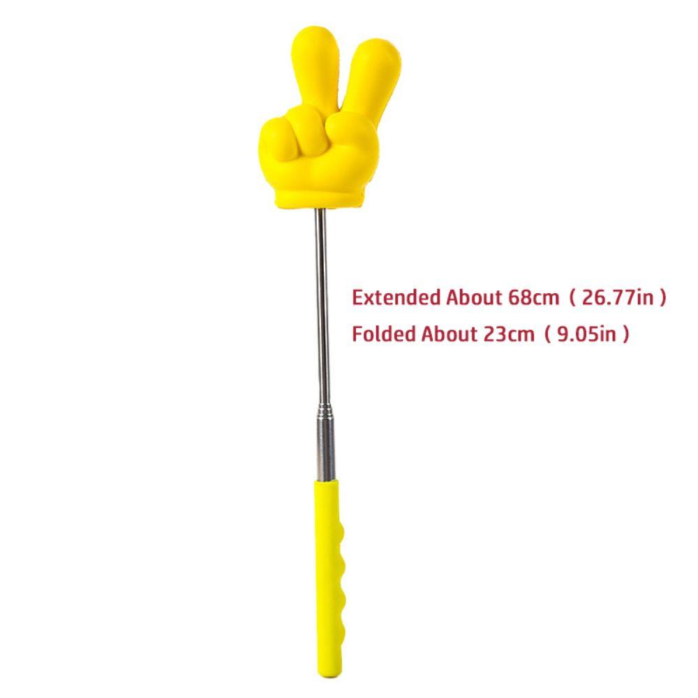 Retractable Teaching Stick Macarons Whiteboard Guide Indicator New Point Stick  For Classroom