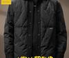Men's 2024 Winter Loose-fit Shirt-style Jacket - White Duck Down, Lightweight, Plus Size Workwear