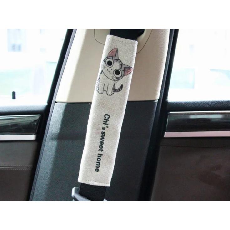 Cute Cartoon Car Seatbelt Cover Seat Belt Harness Cushion Shoulder Strap Protector Pad for Children/ Kids Toy Animal Ornaments