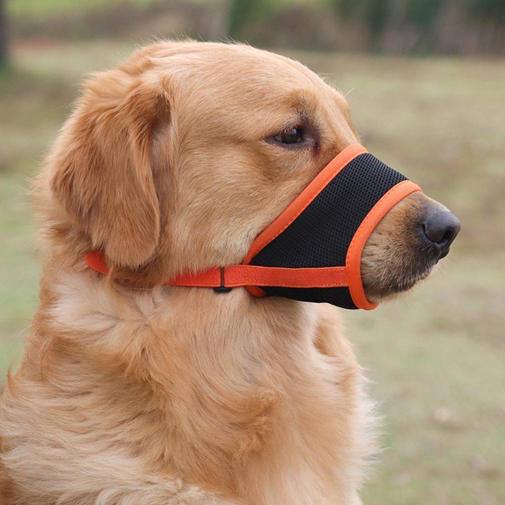 Adjustable Pet Muzzle Dog Muzzles Puppy Mouth Muzzle Anti Barking Biting Muzzles Pet Training Supplies