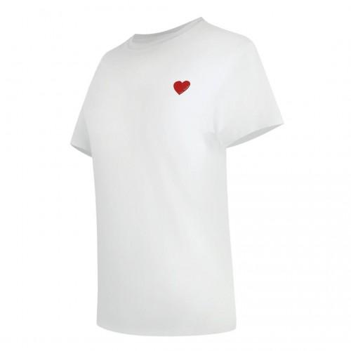 Love Moschino Unisex Adult Heart Logo T-Shirt