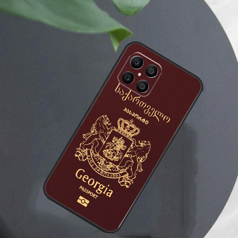Georgia Grunge Flag For Honor Magic 7 Lite 6 5 8 Pro Case For Honor 200 400 70 90 X8c X8b X9a X9b X9c X9d Win RT