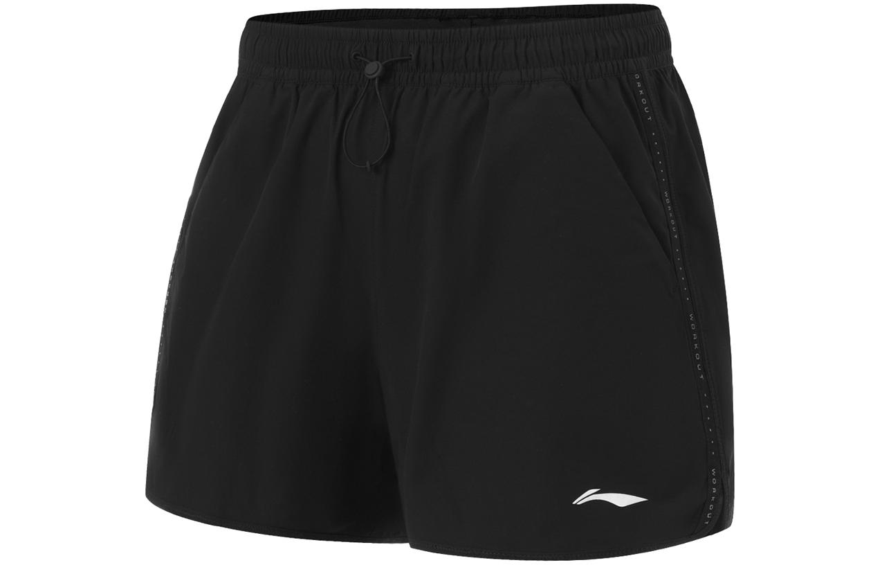 Спортивные шорты Li Ning Серия Фитнес Женские Черные AKSU462-2 S