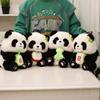 PP Cotton Panda Shaped Design Backpack Animal Doll Plush Schoolbag  Adorkable Holiday Gift