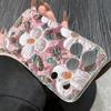 Oil Painting Flowers Phone Case For iPhone 17 Pro Max Coque iPhone 16 15 14 13 12 Pro Max 11 Clear TPU Silicone Soft Cover
