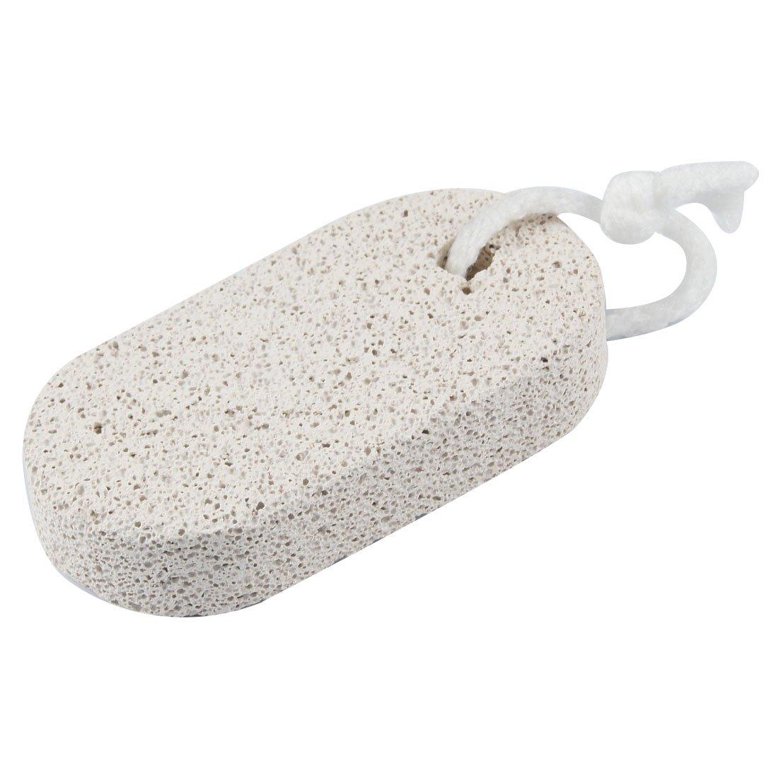 uxcell Natural Pumice Stone Oval Foot Sanding File for Callus Professional Foot Pedicure Exfoliating Foot Scrubber for Hard Cracks and Cracked Skin