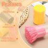 PATIKIL 6 Rolls Latch Hook Latch Hook Kit Yarn Hook Rug Making Crochet Bundle for Adult Tapestry DIY Dark Gray Yarn, Pre-Cut Beginners, Craft,