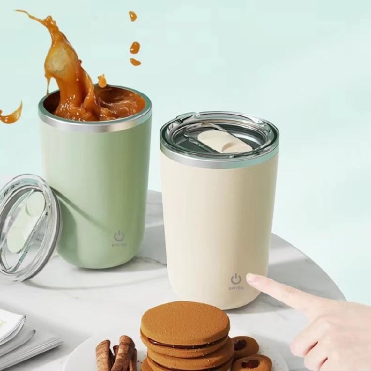 Tazza da Caffè con Mescolatore Automatico Tazza Rotante Pigra Tazze con Mescolatore Magnetico Casa Ufficio