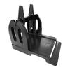 ABS Label Roll Holder Lightweight Sticker Dispenser Black Label Dispenser  Desktop Use
