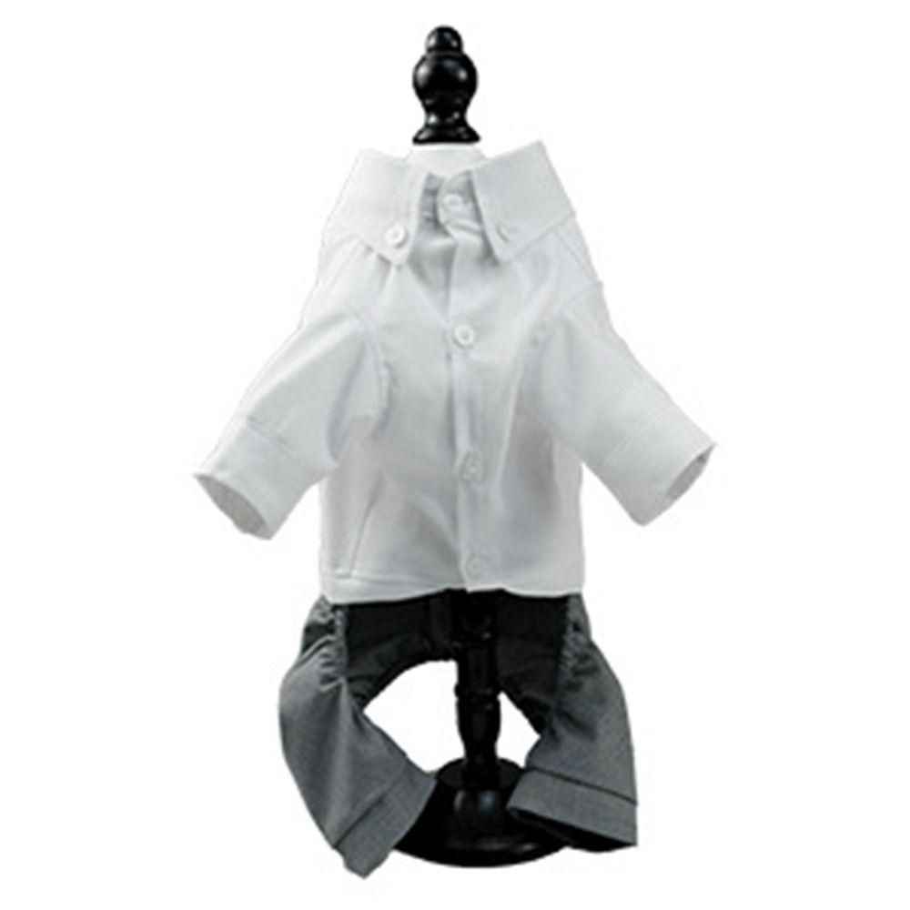 Soft Pet Formal Shirt Creative Puppy Costume Stylish Dog Wedding Suit  For Small Dogs