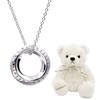 Lara Christie Laurasia Necklace Teddy Bear Setting P5719-w-tdt-01-w