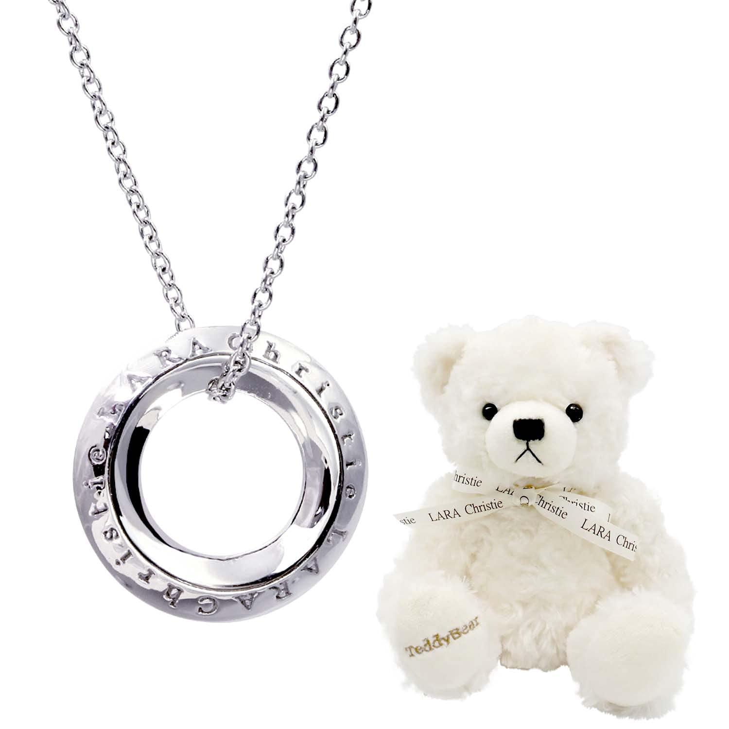 

Lara Christie Laurasia Necklace Teddy Bear Setting p5719-w-tdt-01-w
