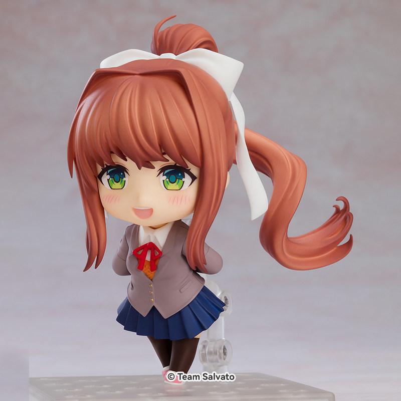 Doki Doki Literature Club Q Version Figures Monika Yuri Sayori Natsuki Cute Desktop Ornament Game Fan Collectible Holiday Gift