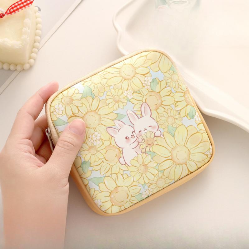 Period Bag Menstrual Cup Pouches Sanitary Napkin Storage Bags Portable Feminine Care Pouch Nursing Pad Holder Tampon Bags