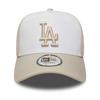 New Era A-Frame Mesh Trucker Cap - Los Angeles Dodgers Beige
