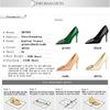 shoes Stone patterned patent leather Women Pumps Rhinestone buckle High Heels 10 CM Stiletto Luxury banquet shoes women